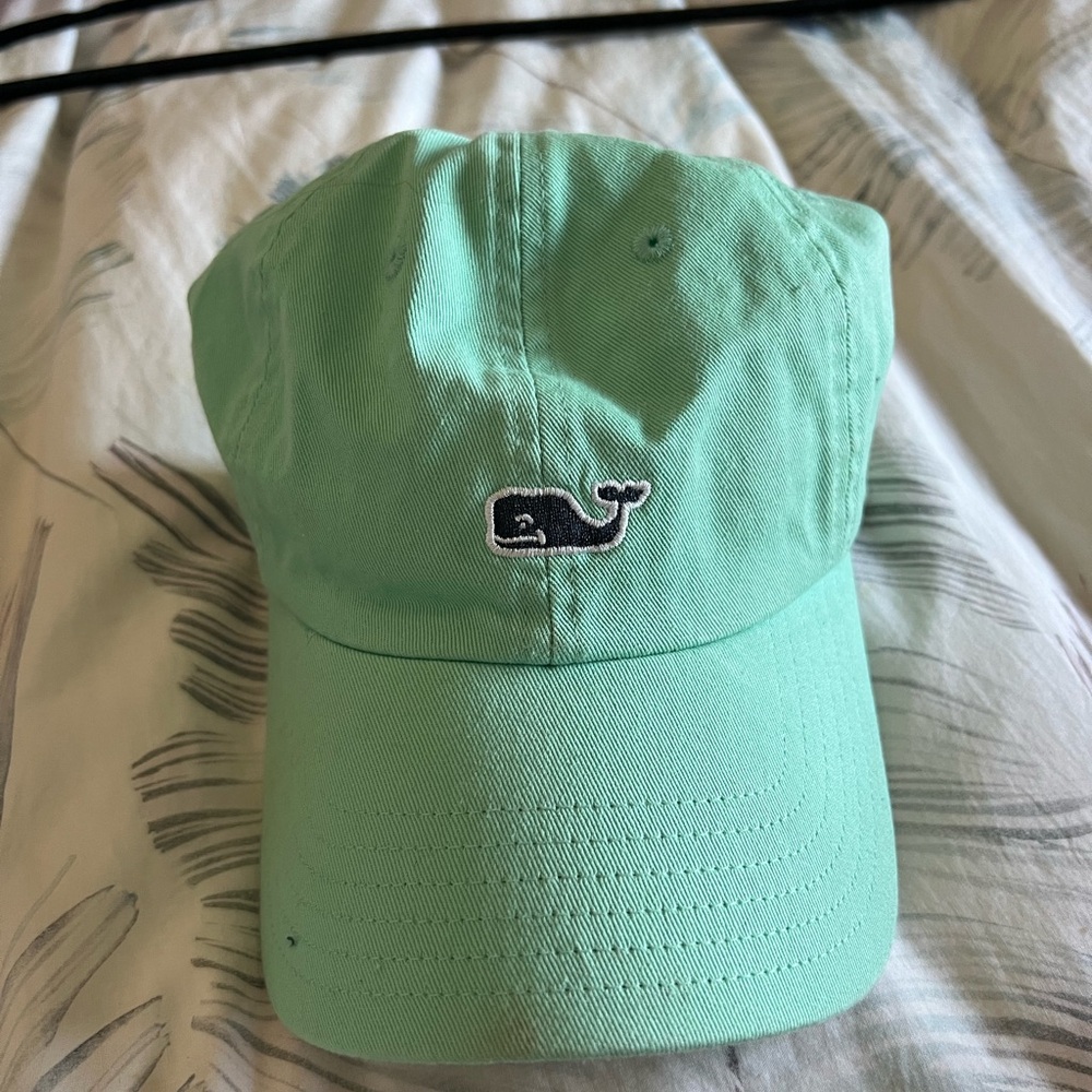 Vineyard Vines green baseball cap